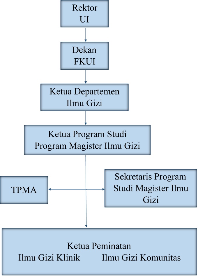 struktur organisasi s2