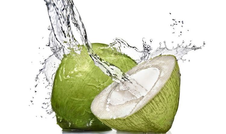 Air kelapa campur jeruk nipis