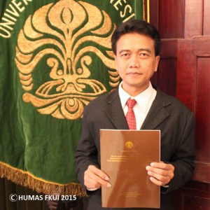 Promosi Doktor Ahmad Wibisono