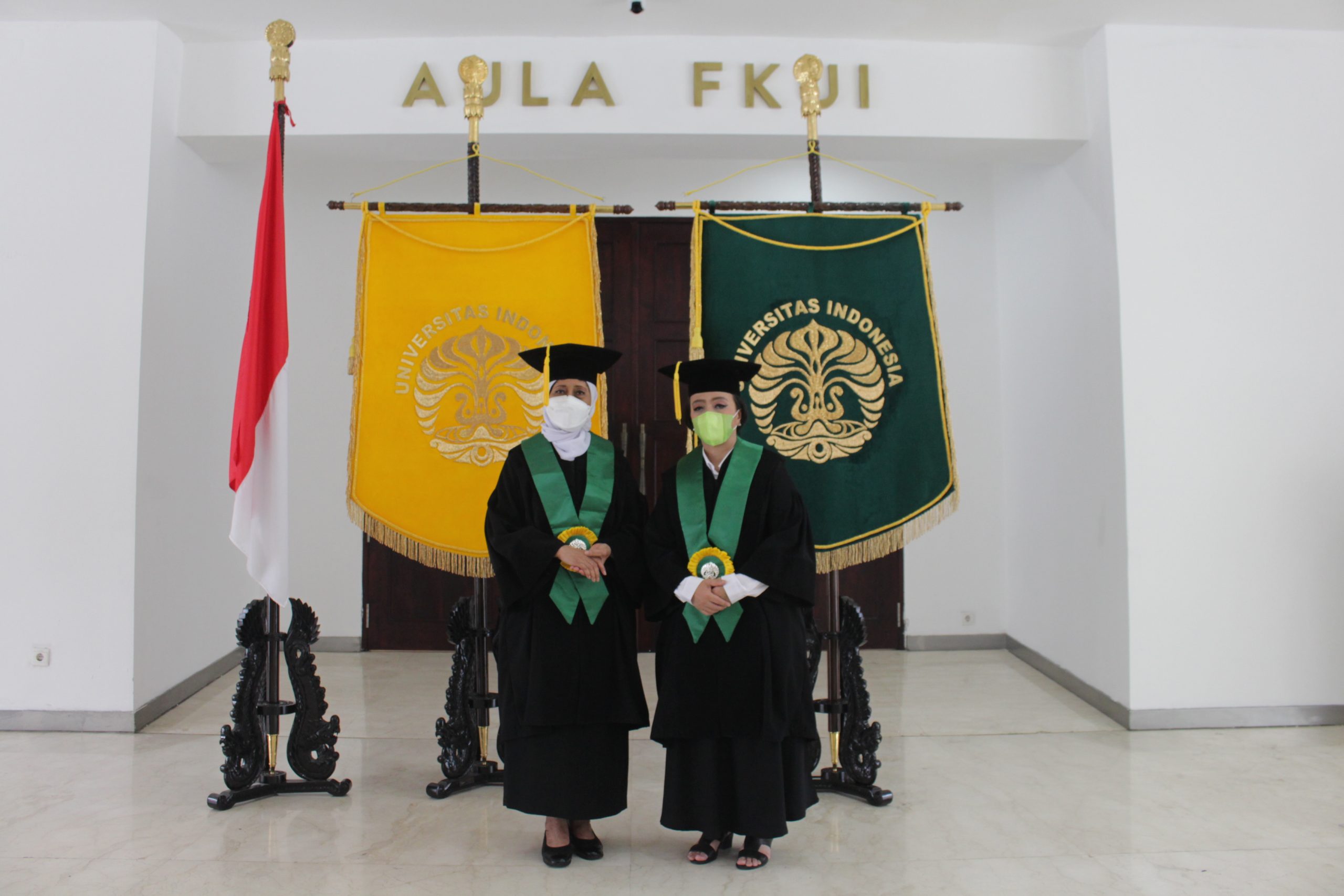 Pengukuhan Guru Besar Prof. Dr. dr. laila Nuranna, Sp.OG (K) OnK Prof. Dr. dr. Rismala Dewi, Sp.A(K)