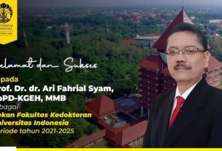Prof. Ari Fahrial Syam Dilantik sebagai Dekan FKUI Periode 2021-2025